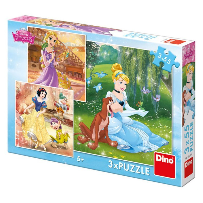 Dino Disney princesės 3*55 detalės