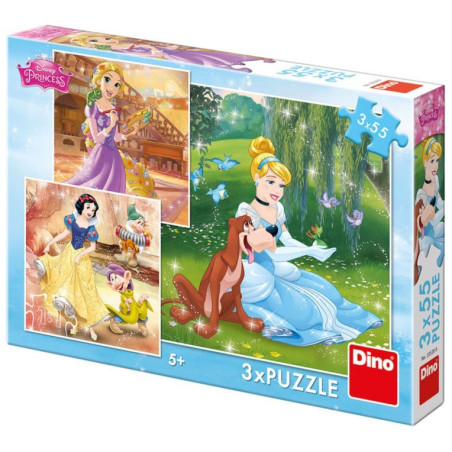Dino Disney princesės 3*55 detalės