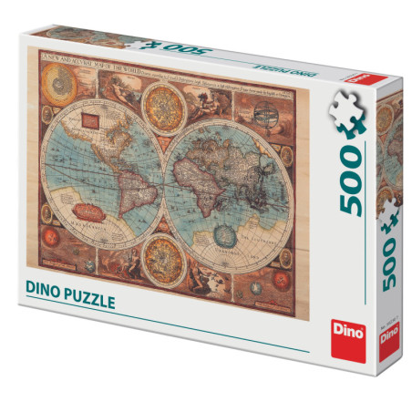 Dino Senovinis žemėlapis, 1626, 500 detalių