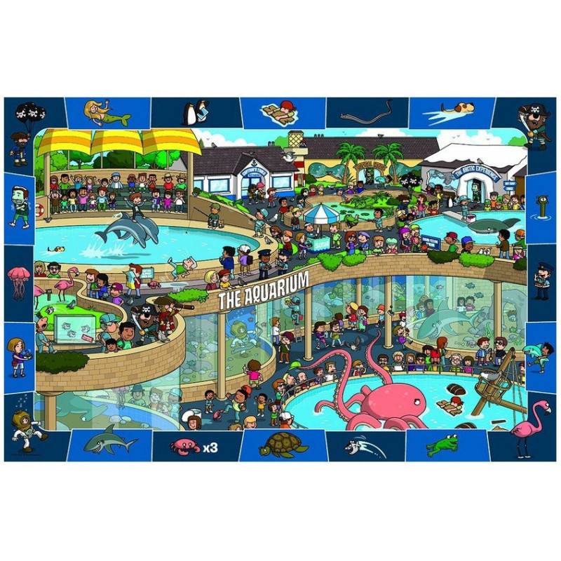 Eurographics Akvariumas 100 detalių