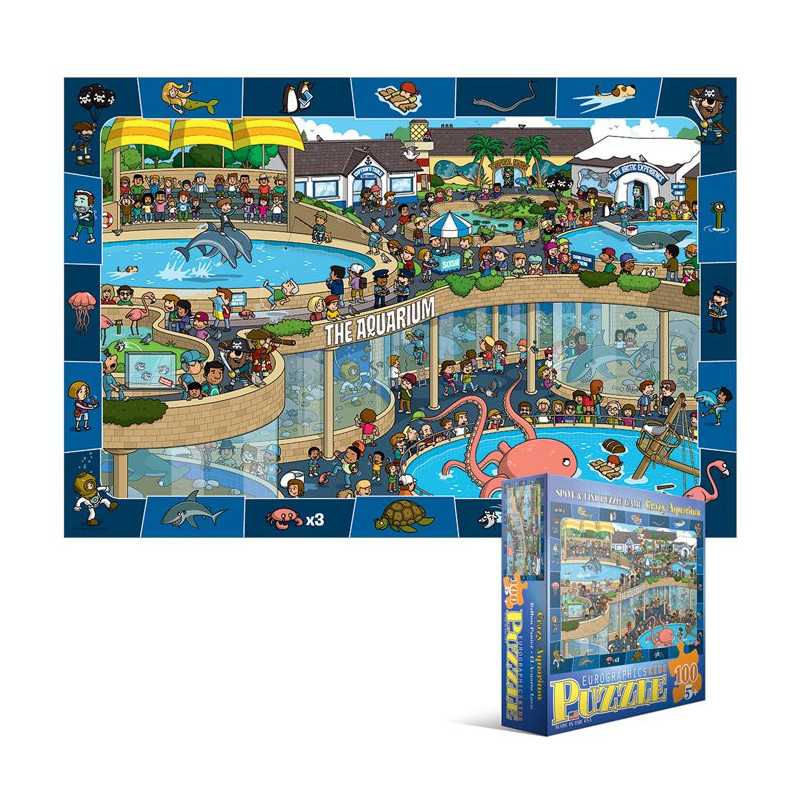 Eurographics Akvariumas 100 detalių