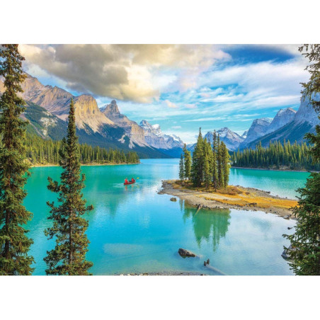Eurographics Maligne ežeras, Alberta 1000 detalių