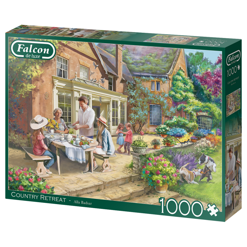 Falcon Poilsis kaime 1000 detalių