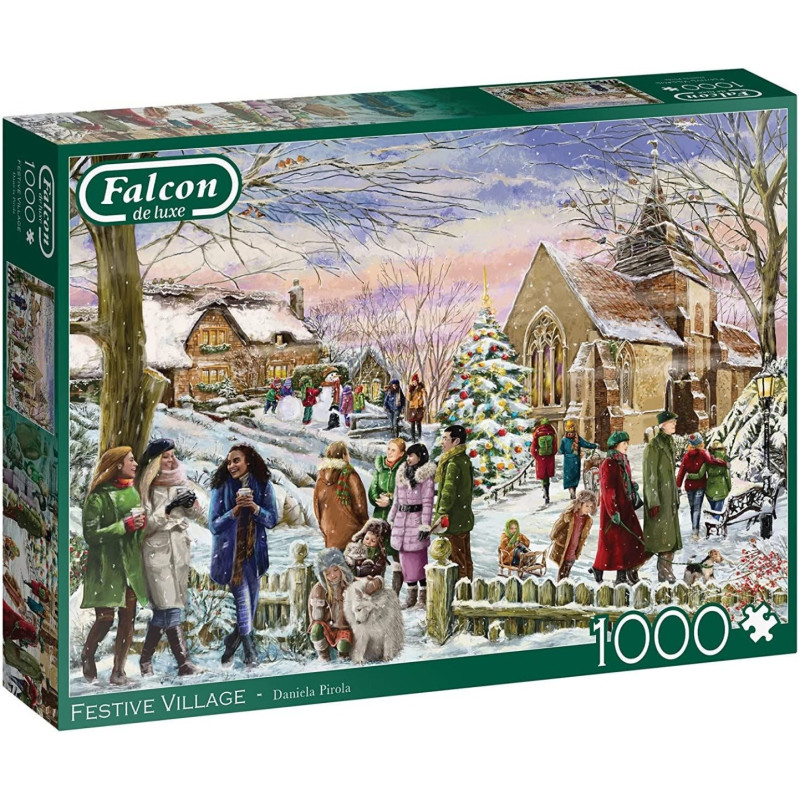 Falcon Šventinis kaimas 1000 detalių