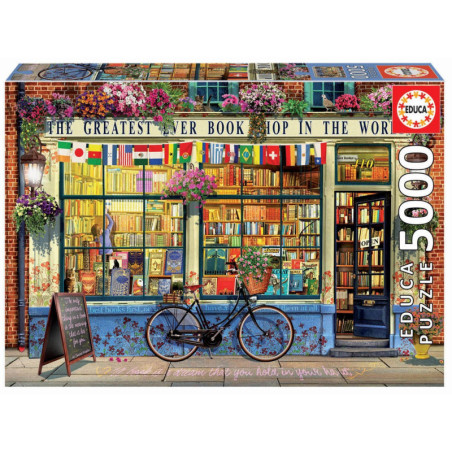 Educa Didžiausias pasaulio knygynas /The Greatest Bookshop in the World 5000 detalių