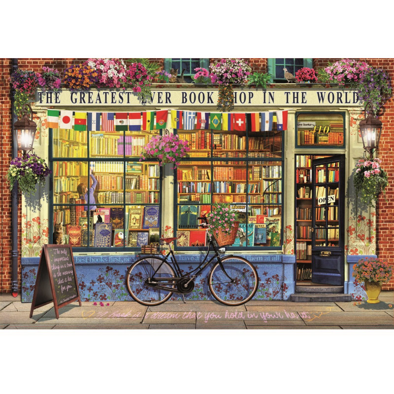 Educa Didžiausias pasaulio knygynas /The Greatest Bookshop in the World 5000 detalių