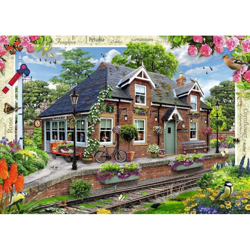 Ravensburger Geležinkelio stotis/ Railway Cottage 1000 detalių
