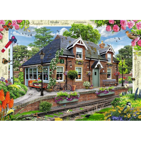 Ravensburger Geležinkelio stotis/ Railway Cottage 1000 detalių