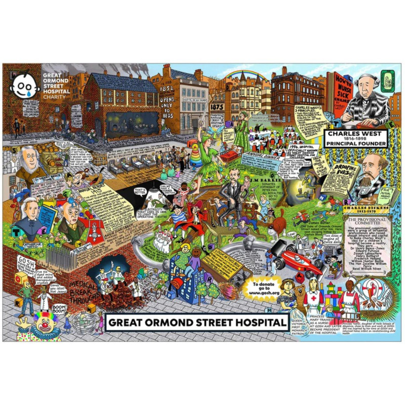 Gibson Great Ormond Street Hospital 1000 detalių