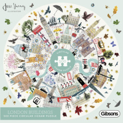 Gibson Londono pastatai 500 detalių