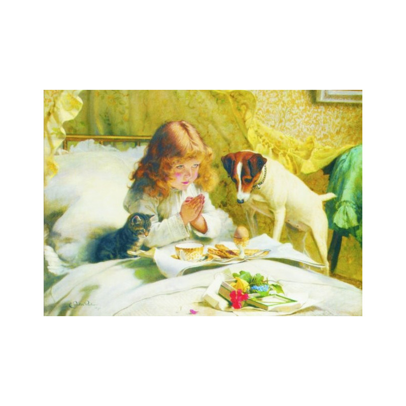 Gold Puzzle Charles Burton Barber: Suspense 500 detalių