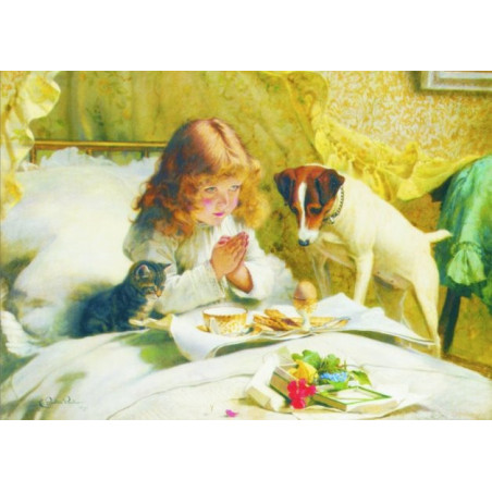 Gold Puzzle Charles Burton Barber: Suspense 500 detalių