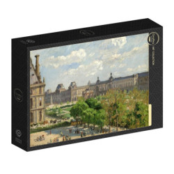 Grafika Camille Pissarro: Place du Carrousel, 1000 detalių