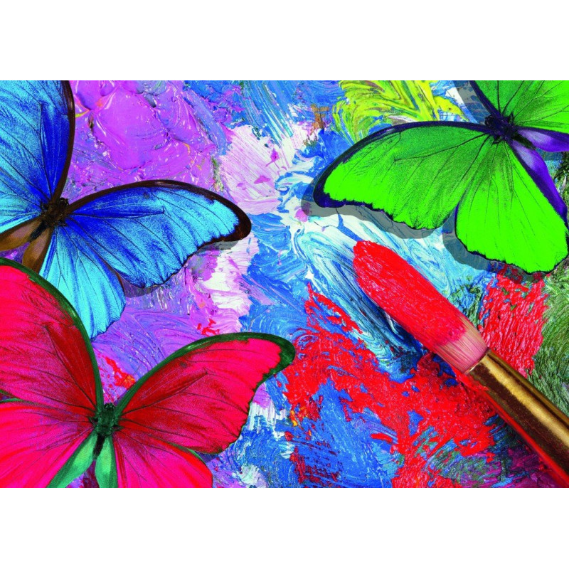 Grafika Papillons en Peinture 500 detalių