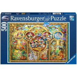Ravensburger Gražiausios Disney pasakos 500 detalių