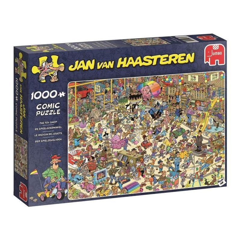 Jumbo Jan Van Haasteren Žaislų parduotuvė 1000 detalių