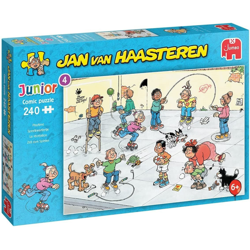Jumbo Jan Van Haasteren Junior 4: Laikas žaisti 240 detalių
