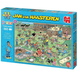 Jumbo Jan Van Haasteren Junior 6: Zoologijos sodas su naminiais gyvūnais 360 detalių