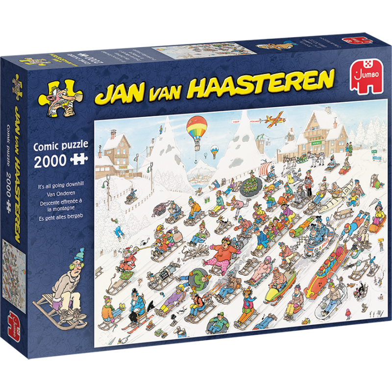 Jumbo Jan Van Haasteren Nuo kalvos 2000 detalių
