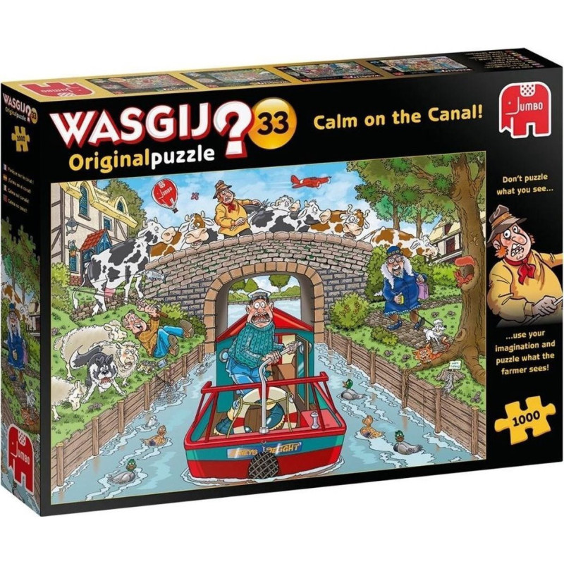 Jumbo Wasgij? Originalus dėlionė 33 , 1000 detalių