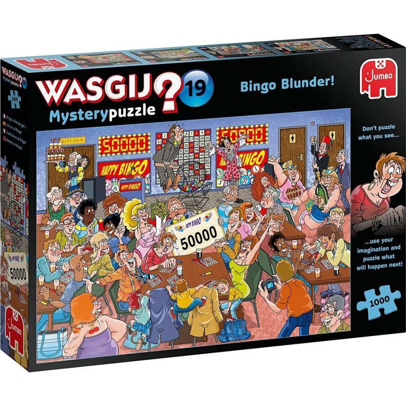 Jumbo Wasgij? „Paslaptingas galvosūkis 19“ 1000 detalių