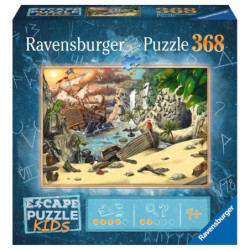 Ravensburger Pabėgimo dėlionė Piratų nuotykis 368 detalės