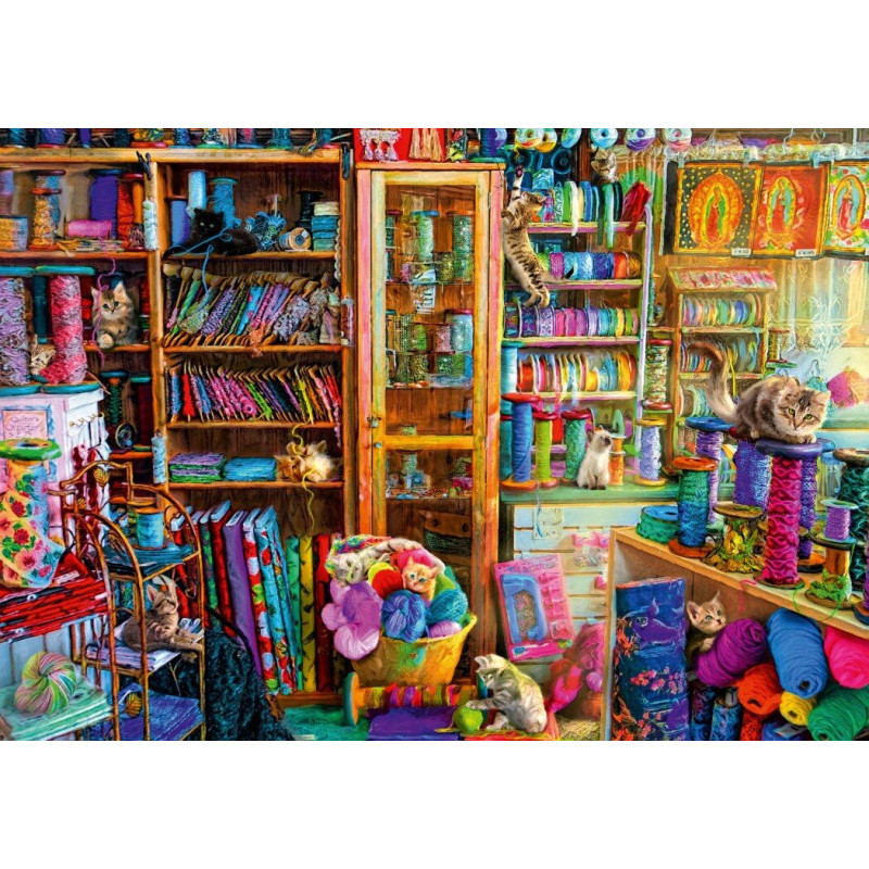 Blue bird Katinėlių rojus/ Kitty heaven 1000 detalių