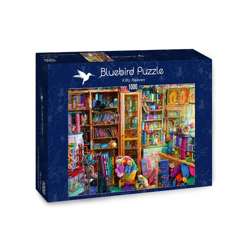 Blue bird Katinėlių rojus/ Kitty heaven 1000 detalių