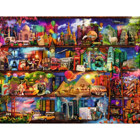 Ravensburger Knygų pasaulis/ World of Books 2000 detalių