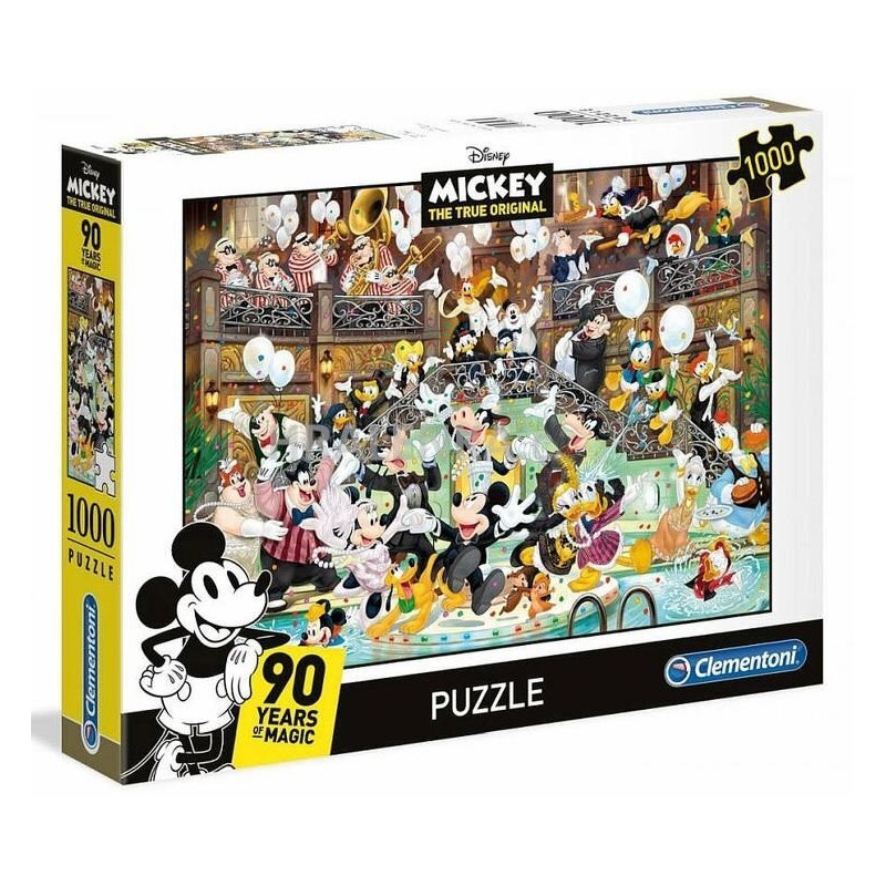 Clementoni Mikio šventė/Mickey the True Original 1000 detalių