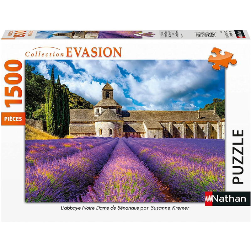 Nathan Abbaye Notre-Dame de Sénanque 1500 detalių