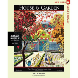 New York Puzzle Rudens sodinimas 1000 detalių