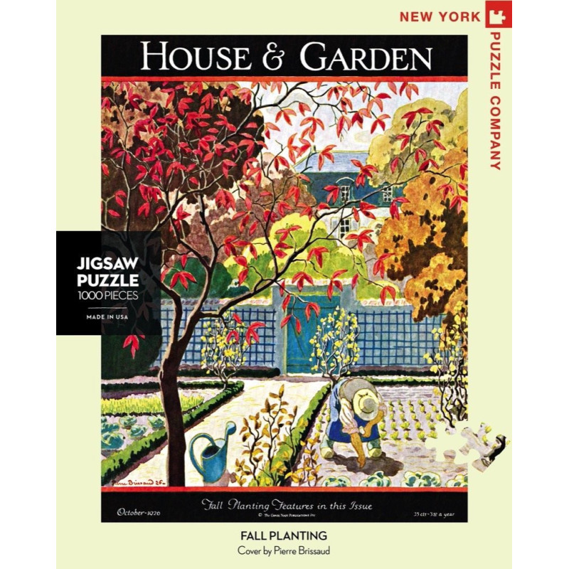 New York Puzzle Rudens sodinimas 1000 detalių