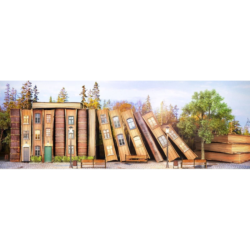 Nova Puzzle Knygų gatvė 1000 detalių