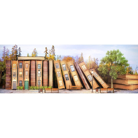 Nova Puzzle Knygų gatvė 1000 detalių