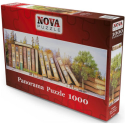 Nova Puzzle Knygų gatvė 1000 detalių