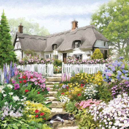 Otter House Puzzle Kaimo namas 1000 detalių