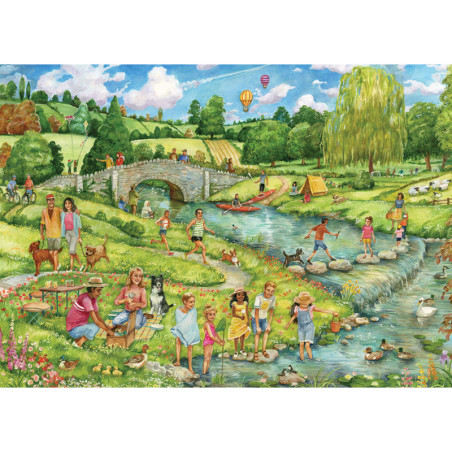 Otter House Puzzle The great outdoors 1000 detalių