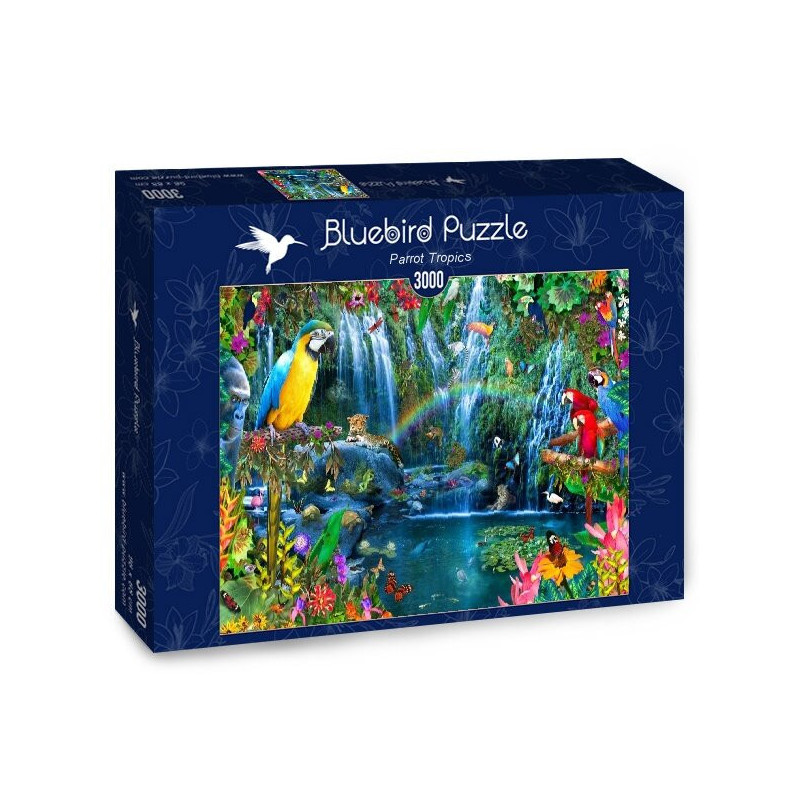 Blue bird Papūgos/Parrot Tropics 3000 detalių