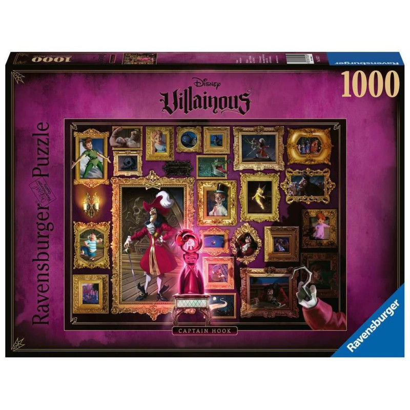Piktadariai. Kapitonas Hukas/ Captain Hook 1000 detalių