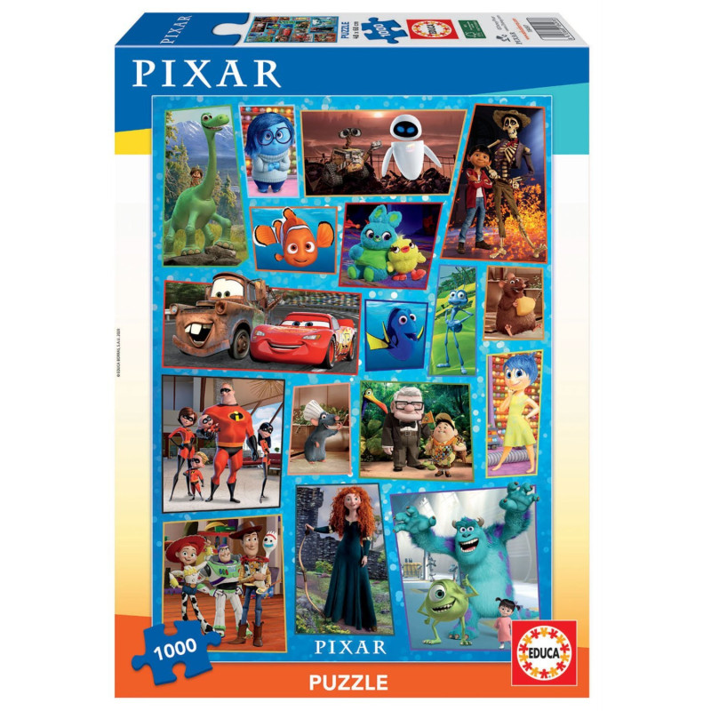 Educa Pixar koliažas/ Pixar Family 1000 detalių