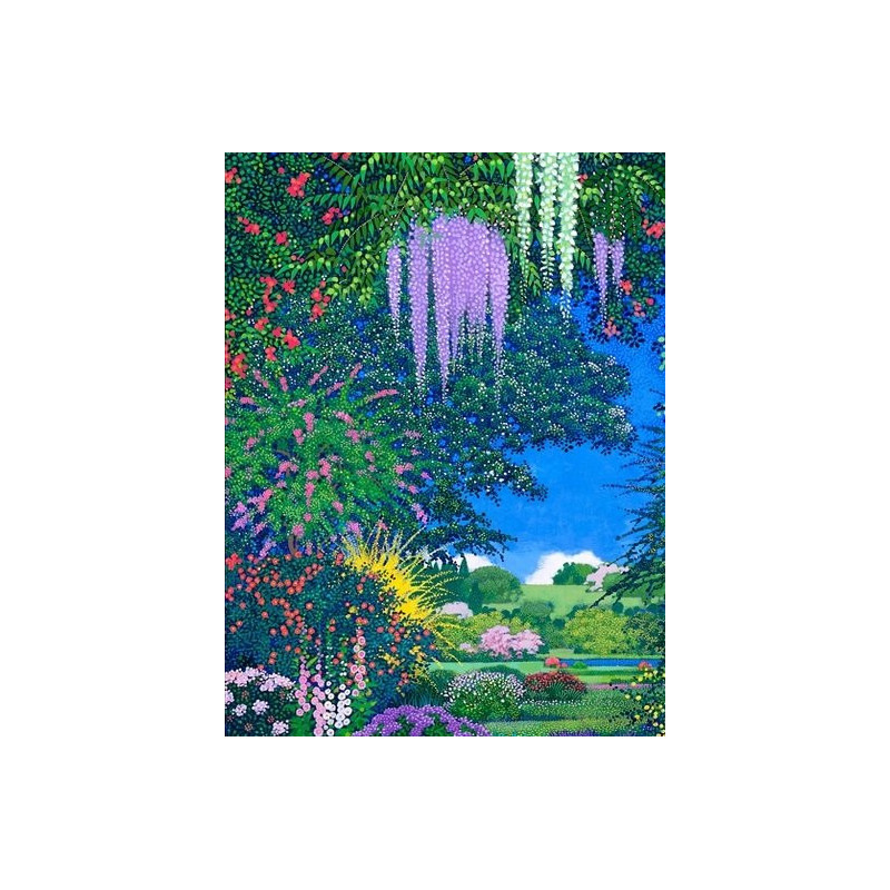 Pomegranate Pilnas žydėjimas Hiroo Isono Full Bloom 1000 detalių