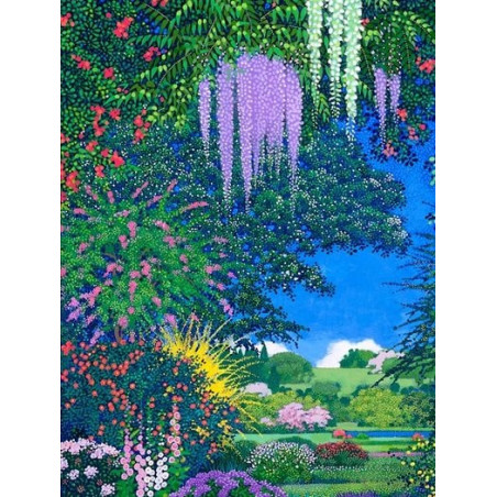 Pomegranate Pilnas žydėjimas Hiroo Isono Full Bloom 1000 detalių