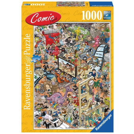 Ravensburger 1000 detalių Komiška dėlionė Holivudas