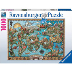 Ravensburger Atlantida 1000 detalių