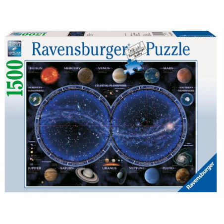 Ravensburger Celiestial map 1500 detalių