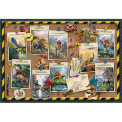 Ravensburger Dinozaurų kolekcija 100 detalių