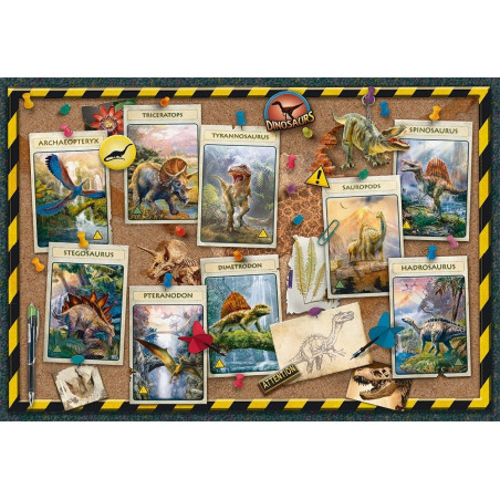 Ravensburger Dinozaurų kolekcija 100 detalių
