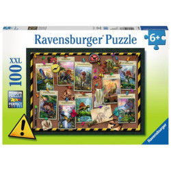 Ravensburger Dinozaurų kolekcija 100 detalių