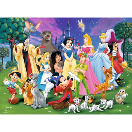 Ravensburger Disney personažai XXL 200 detalių